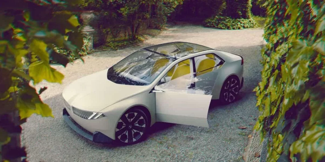 bmw vision neue klasse concept 52 O Futuro Potente dos Elétricos: O Novo BMW M3 com 1.300 CV e Quatro Motores