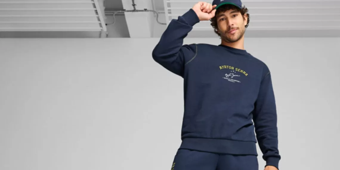 colecao puma ayrton senna 1024x616 1 Puma celebra Ayrton Senna com coleção exclusiva "A Vida"