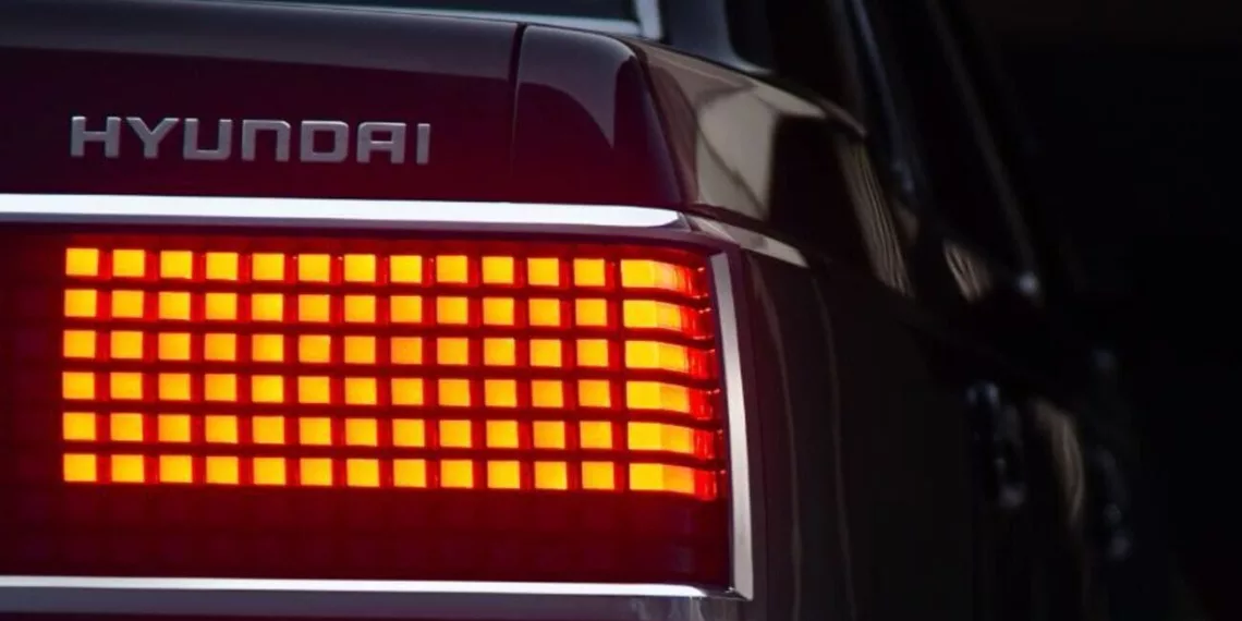 brand heritage grandeur stg pc Hyundai resgata os anos 80 com sedã elétrico que une nostalgia e tecnologia futurista