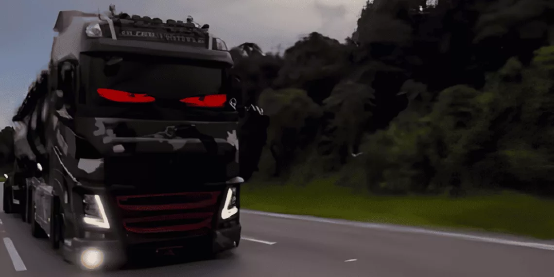 volvo 1 FH Camuflado 35: Caminhoneiro transforma Volvo em ícone sobre rodas e conquista milhões nas redes sociais