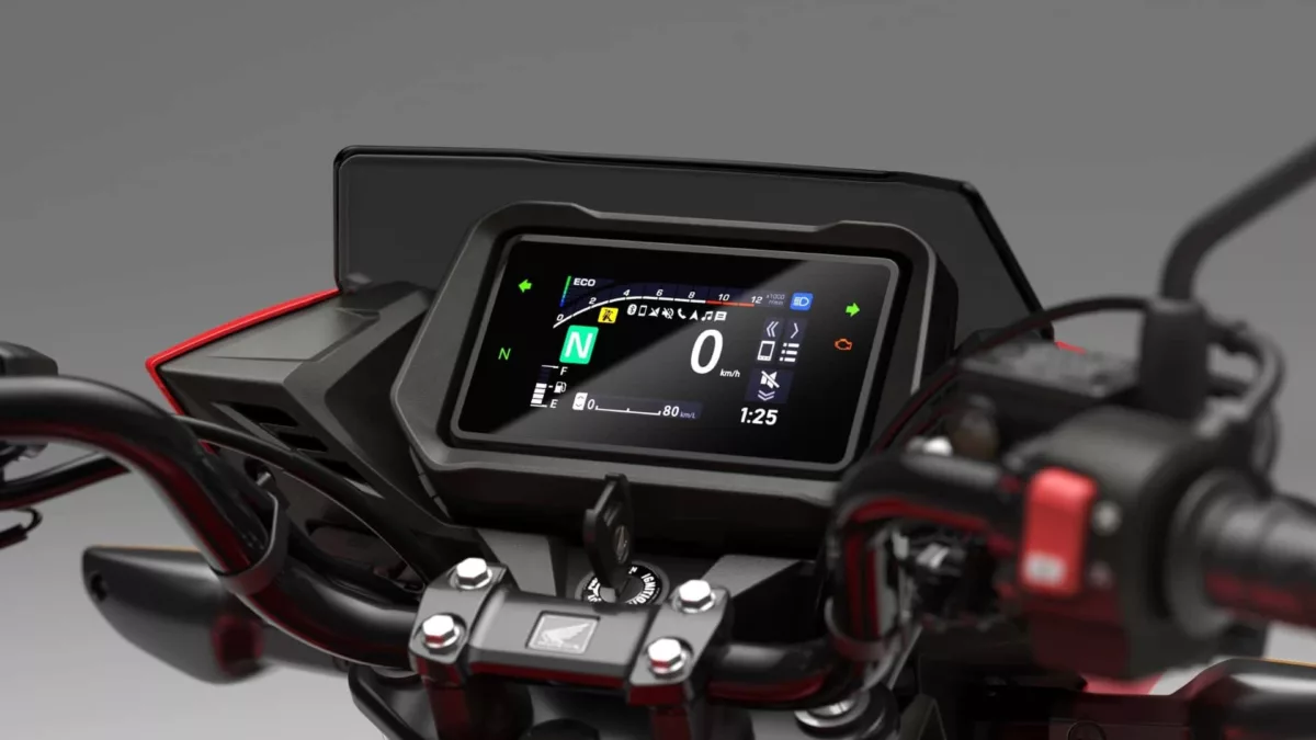 2026 honda cb125f 2 Nova Honda CB125F 2026 surpreende com 64 km/l e painel digital colorido