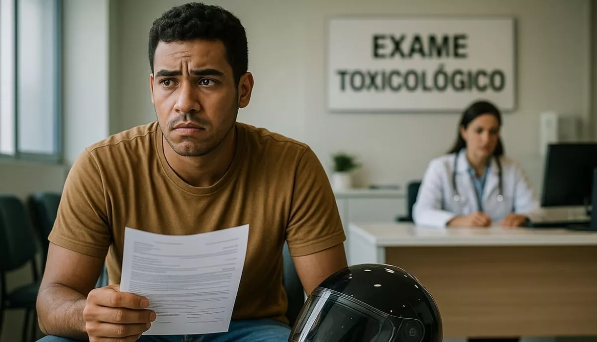 20250603 1050 Esperando o Exame simple compose 01jwv0tfh6f6b9xpa8hs0x2fcf Nova regra da CNH exige exame toxicológico: veja o que pode te impedir de dirigir