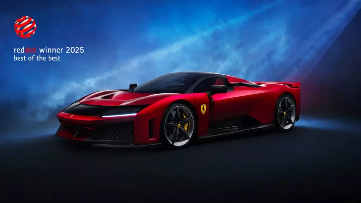 RedDot2025 F80 1024x768 2048x1152 1 Ferrari conquista prêmio máximo de design e reforça domínio absoluto no Red Dot Award