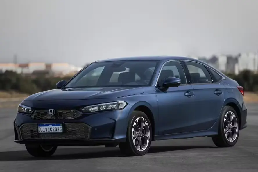 civic 25 1 Honda Civic 2025 estreia com visual renovado e integração total com Google