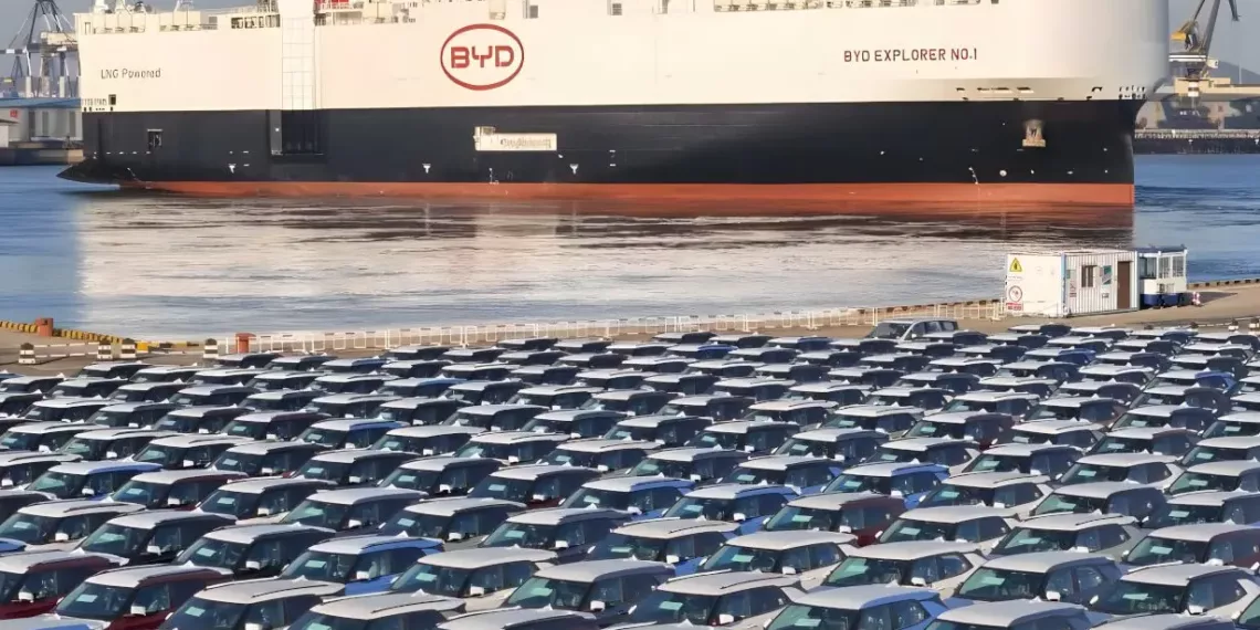 byd navio e1705345986166 Importação de carros chineses coloca Brasil entre os líderes globais