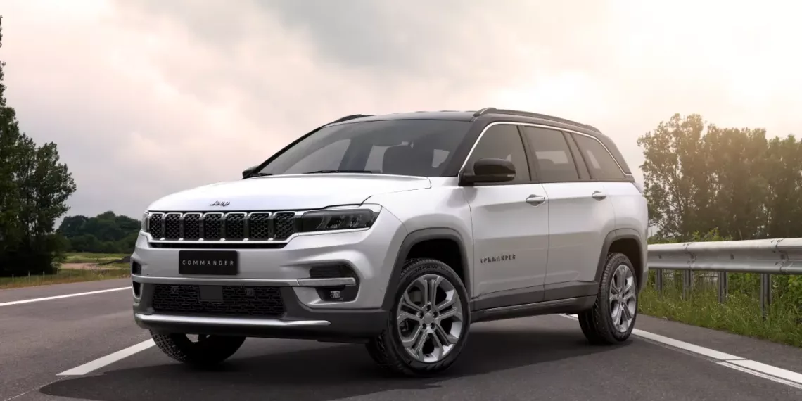 CommanderLongitudeFront Commander 2026 mais barato: Jeep reduz preço e aproxima SUV premium do Compass
