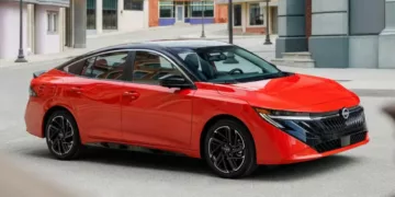 sentra cp Novo Nissan Sentra 2026 estreia com design ousado, 10 airbags e foco em segurança