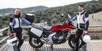 Honda NC 750X 2026 10 Honda NC 750X 2026 estreia no Brasil com novo visual, painel TFT e freios duplos