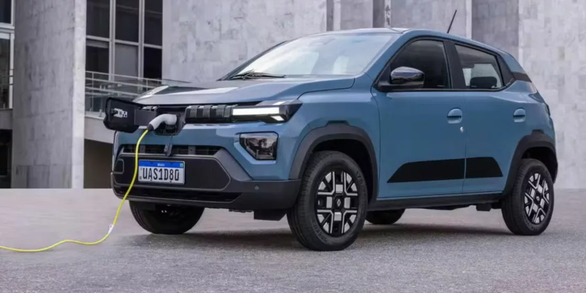 rketech Kwid E-Tech 2026 chega com visual europeu e preço agressivo abaixo dos R$ 100 mil